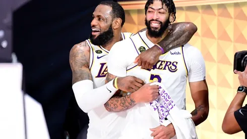 LeBron James y Anthony Davis