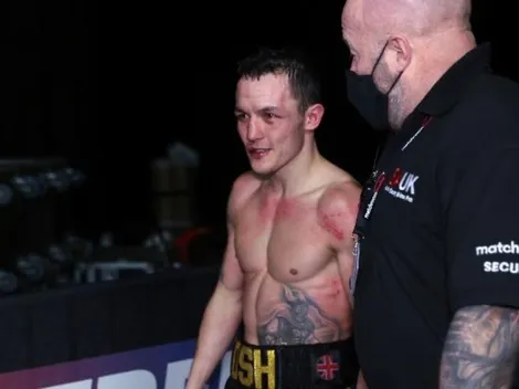 Tras dejar el hospital, Josh Warrington felicitó a Mauricio Lara