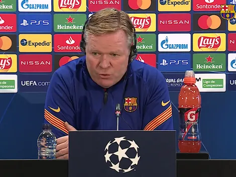 Koeman le marcó la cancha a Messi hablando de su futuro en el club