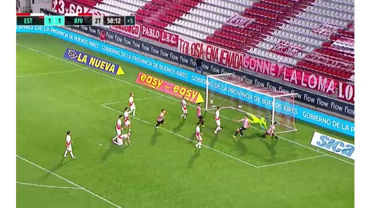 Video: en la última, Noguera puso el 2 a 1 y River se lo dio vuelta a Estudiantes