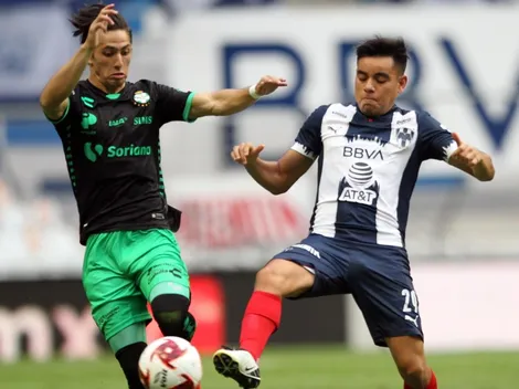Alineaciones de Santos Laguna vs. Monterrey con una baja de peso en Rayados
