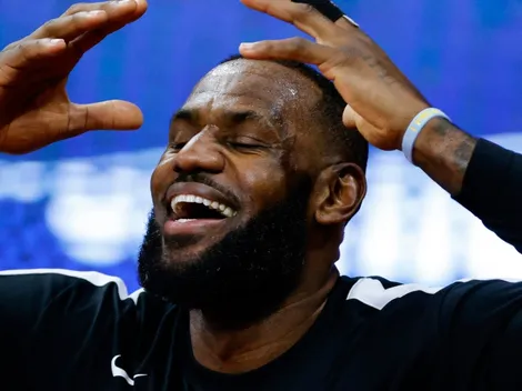 La épica reacción de LeBron con un fan que reveló su ‘edad’