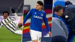 Juan Guillermo Cuadrado, James Rodríguez y David Ospina.