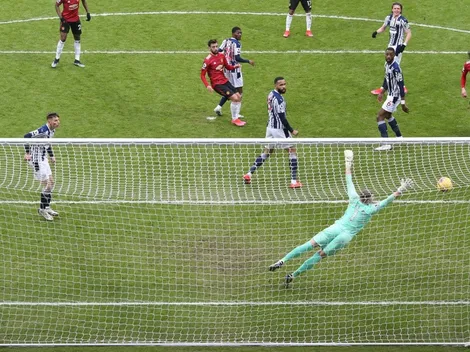 Video: Bruno Fernandes hizo el golazo del día y empató el partido ante el Albion