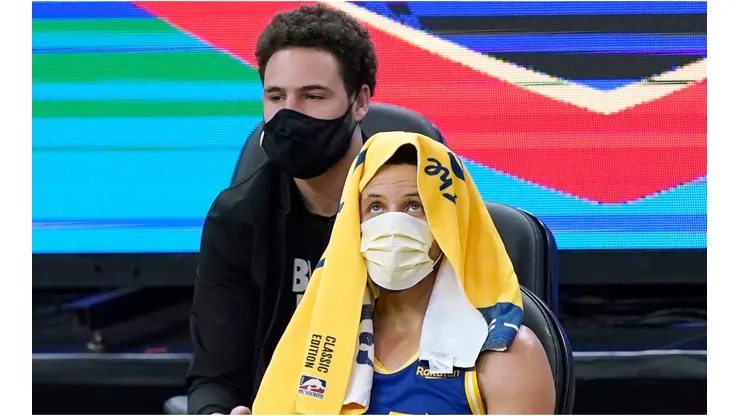 Klay Thompson y Stephen Curry (Foto: Getty)