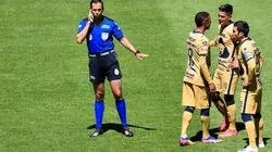 Luis Enrique Santander anuló el gol de Juan Pablo Vigón