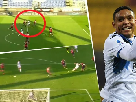Muriel le pintó la cara a toda la defensa del Cagliari y anotó un golazo