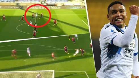 Así fue el nuevo gol de Luis Fernando Muriel en Italia para darle la victoria al Atalanta sobre Cagliari.