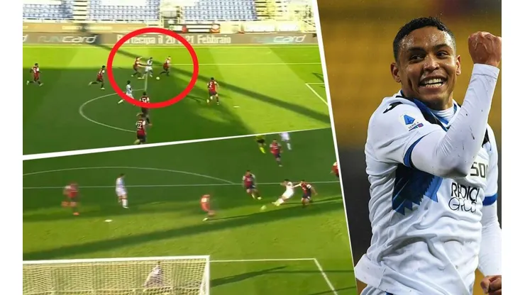 Así fue el nuevo gol de Luis Fernando Muriel en Italia para darle la victoria al Atalanta sobre Cagliari.