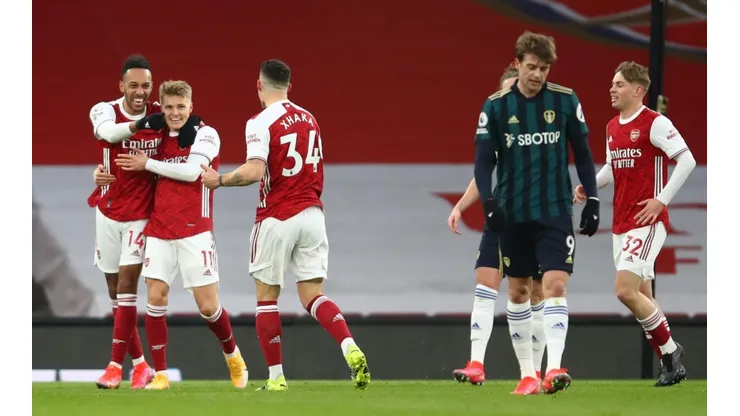 El Leeds de Bielsa reaccionó tarde y perdió 4 a 2 con el Arsenal