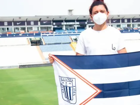 Cindy Novoa agradeció a los hinchas de Alianza Lima