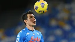 Lozano cumplió una muy buena actuación con Napoli.