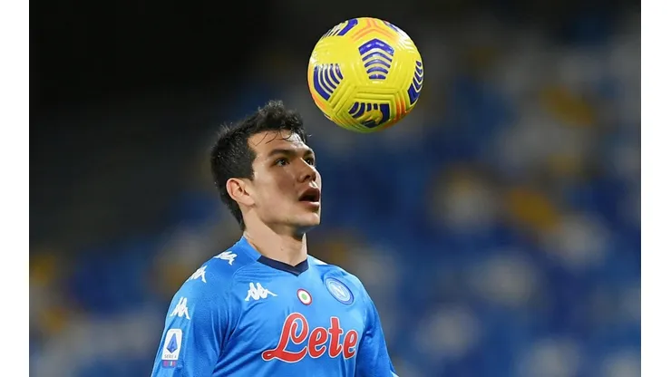 Lozano cumplió una muy buena actuación con Napoli.