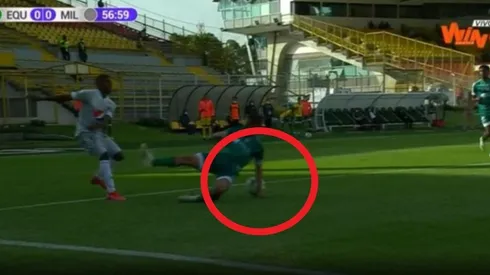 Este fue el penal que el VAR le anuló a Millonarios contra La Equidad.