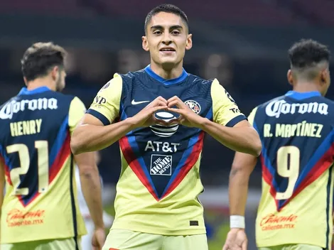 Santiago Naveda debutó como goleador en América