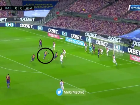 Video: gran jugada de Barcelona y otro gol de Trincao para abrir el partido