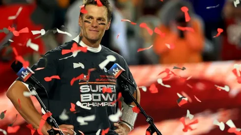 Tom Brady tras ganar Super Bowl LV