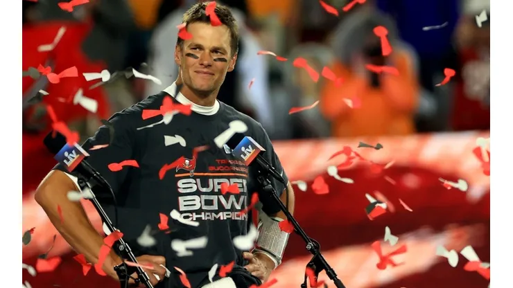 Tom Brady tras ganar Super Bowl LV