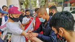 Las primeras palabras de Maidana en su vuelta a River: "Le agradezco a Gallardo"