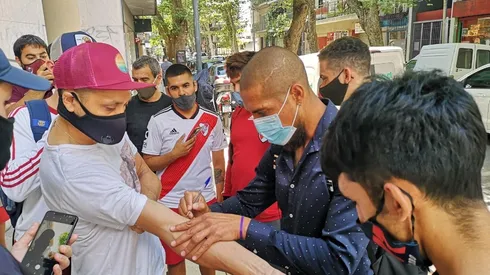 Las primeras palabras de Maidana en su vuelta a River: "Le agradezco a Gallardo"