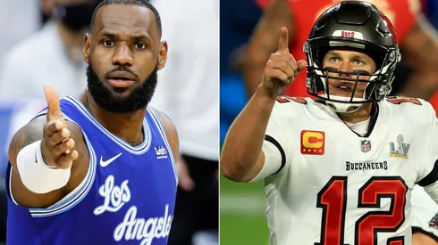 LeBron James y Tom Brady