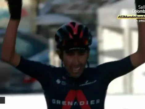 Iván Sosa ganó en el Mount Ventoux y es el nuevo líder del Tour de la Provence