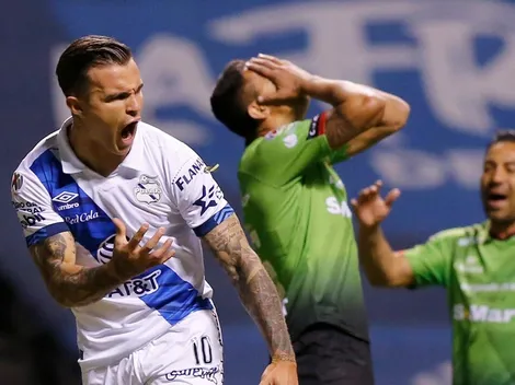Con un hat-trick de Santiago Ormeño, Puebla goleó a Juárez