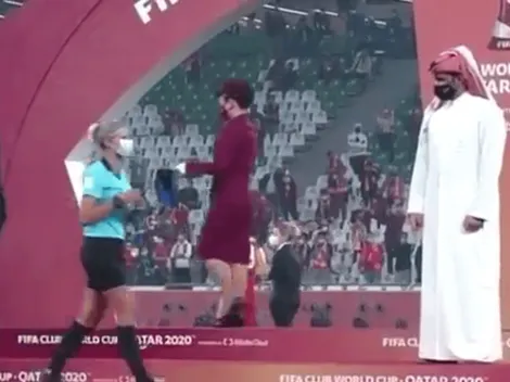 Insólito: el gesto del jeque del PSG con una jueza en el Mundial de Clubes