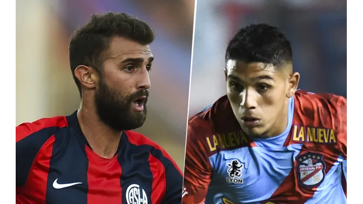 San Lorenzo vs. Arsenal por la Copa de la Liga Profesional (Foto: Getty Images).