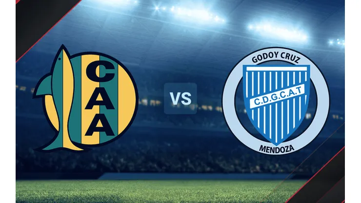 Aldosivi vs. Godoy Cruz por la Copa de la Liga Profesional.