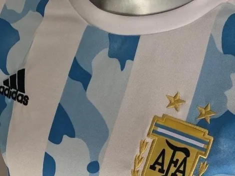 Se filtró la que sería la camiseta titular de la Selección Argentina en 2021