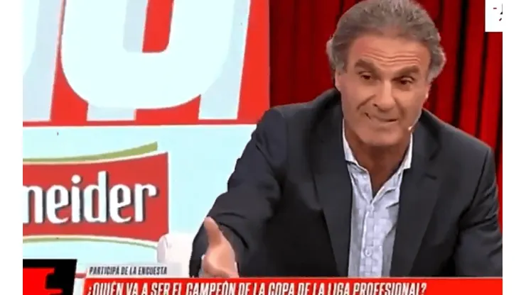 Oscar Ruggeri, sin pelos en la lengua.