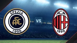 Spezia vs. Milan por la Serie A.
