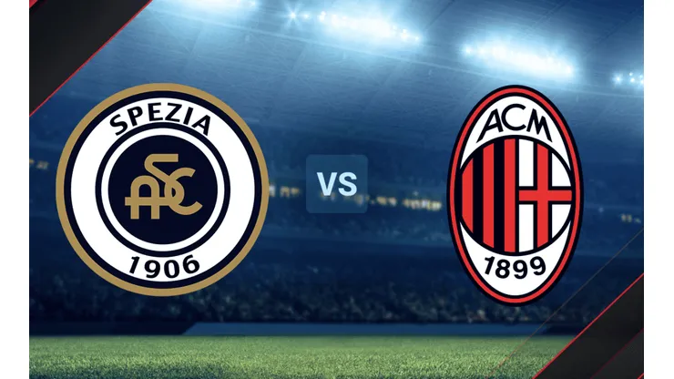 Spezia vs. Milan por la Serie A.