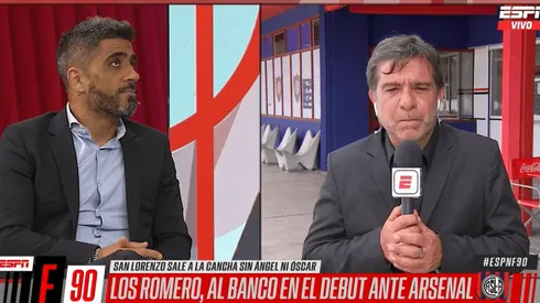 Federico Bulos y su bomba en 'ESPN'.