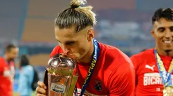 Agustín Vuletich, delantero del Deportivo Independiente Medellín.