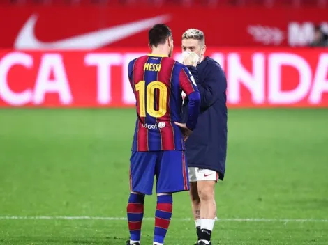 Papu Gómez contó qué le preguntó Messi tras Sevilla-Barcelona