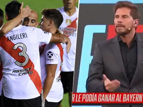 Vignolo se la jugó: "River le ganaba al Bayern Múnich, Boca no"