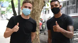 "Agustín Palavecino y David Martínez", el último tuit de River