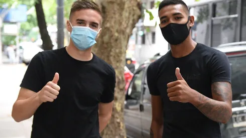 "Agustín Palavecino y David Martínez", el último tuit de River