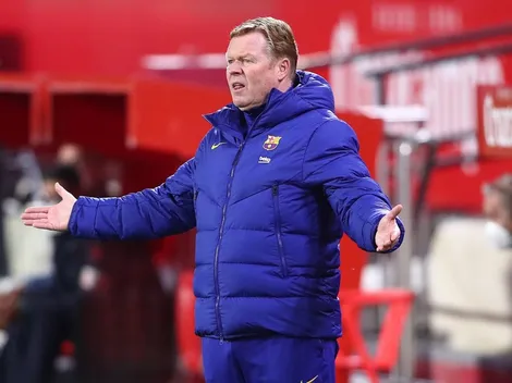 Koeman sigue enojado y disparó contra el VAR: "Es penal, no es tan complicado"