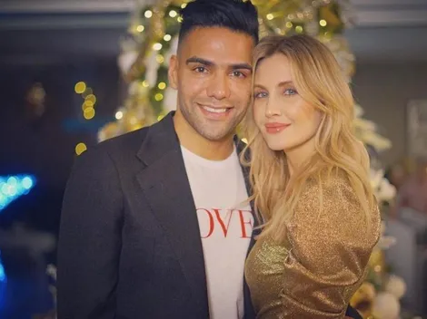 Lorelei da pistas del futuro de Falcao con imagen de su hijo Jedediah