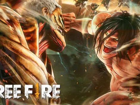 Free Fire: primer vistazo a las skins de Shingeki No Kyojin que llegarán al juego