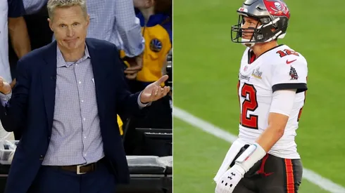 Steve Kerr y Tom Brady