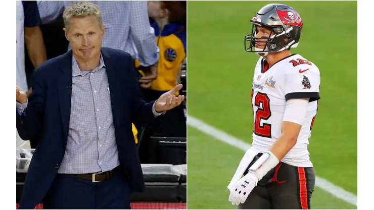 Steve Kerr y Tom Brady