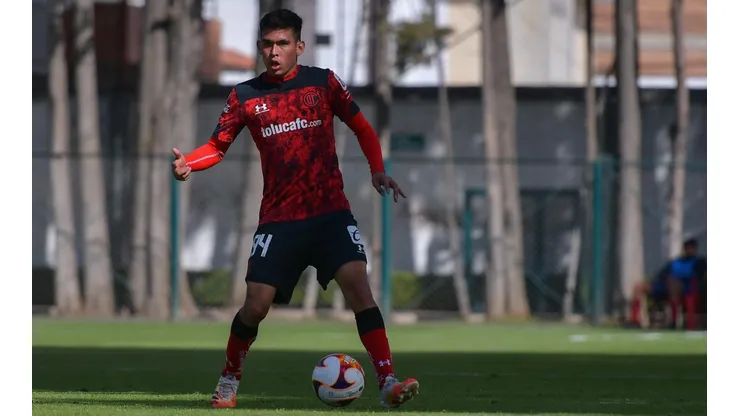 Toluca debutó a Jorge Rodríguez en el duelo ante Santos Laguna