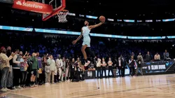 Derrick Jones Jr., ganador del concurso de volcadas en 2020