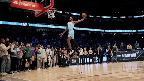 Derrick Jones Jr., ganador del concurso de volcadas en 2020