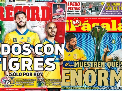 "Todos con Tigres": Portadas de los principales periódicos deportivos