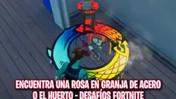 Dónde encontrar una rosa en Fortnite - Desafíos Semanales